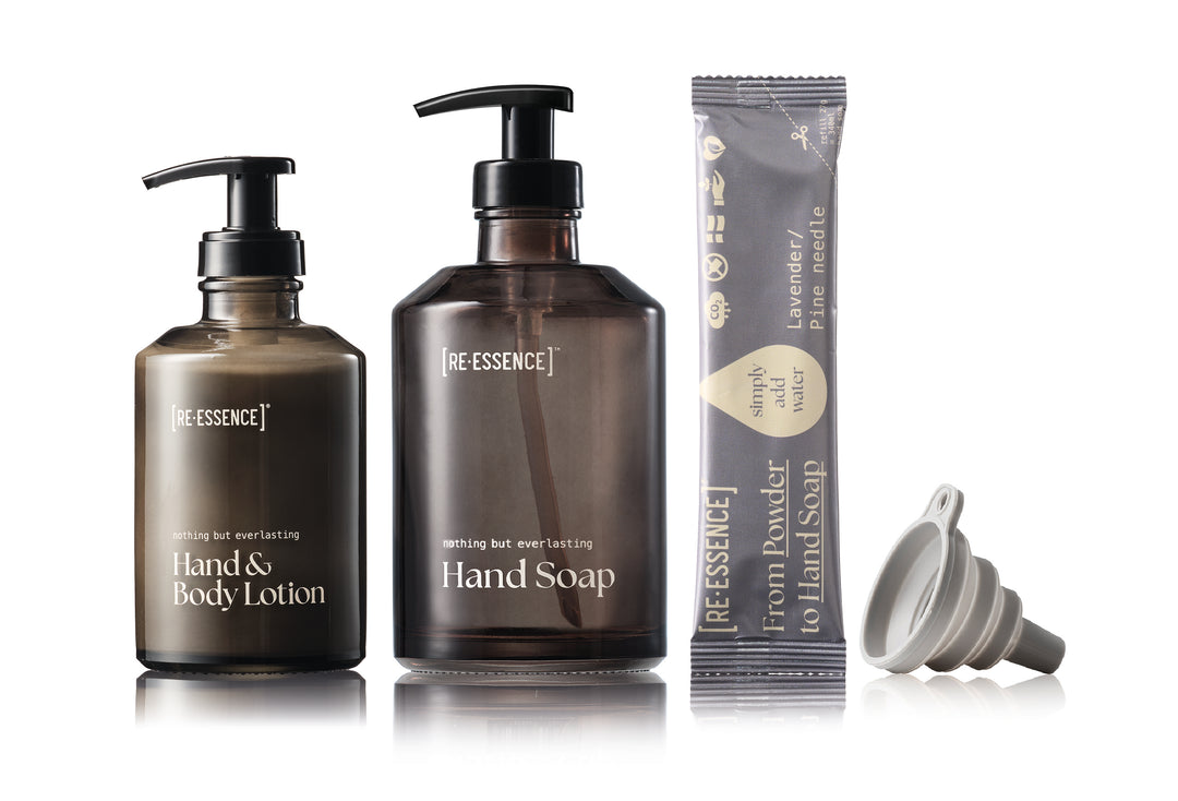 GIFTBOX DUO HAND SOAP + LOTION LAVENDER/PINE NEEDLE