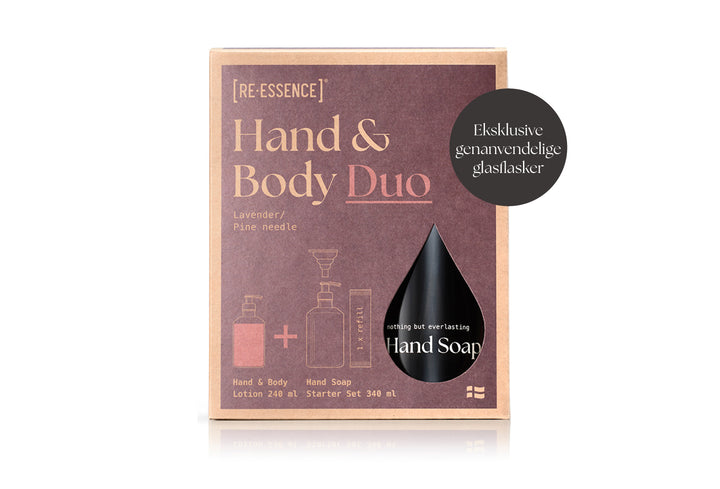 GAVESÆT DUO HÅNDSÆBE + LOTION LAVENDEL/FYRRENÅL