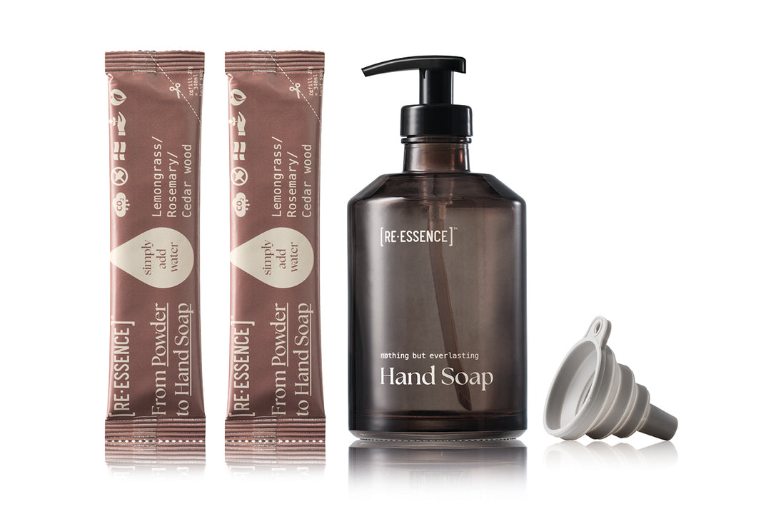 HAND SOAP GIFT SET LEMONGRASS/ROSEMARY/CEDAR WOOD