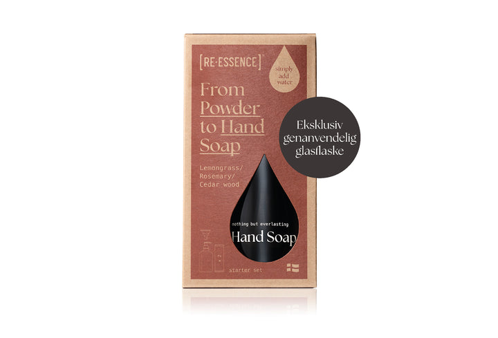 HAND SOAP GIFT SET LEMONGRASS/ROSEMARY/CEDAR WOOD
