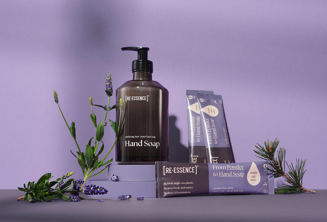 GAVE SÆT LAVENDEL/FYRRENÅL HÅNDSÆBE