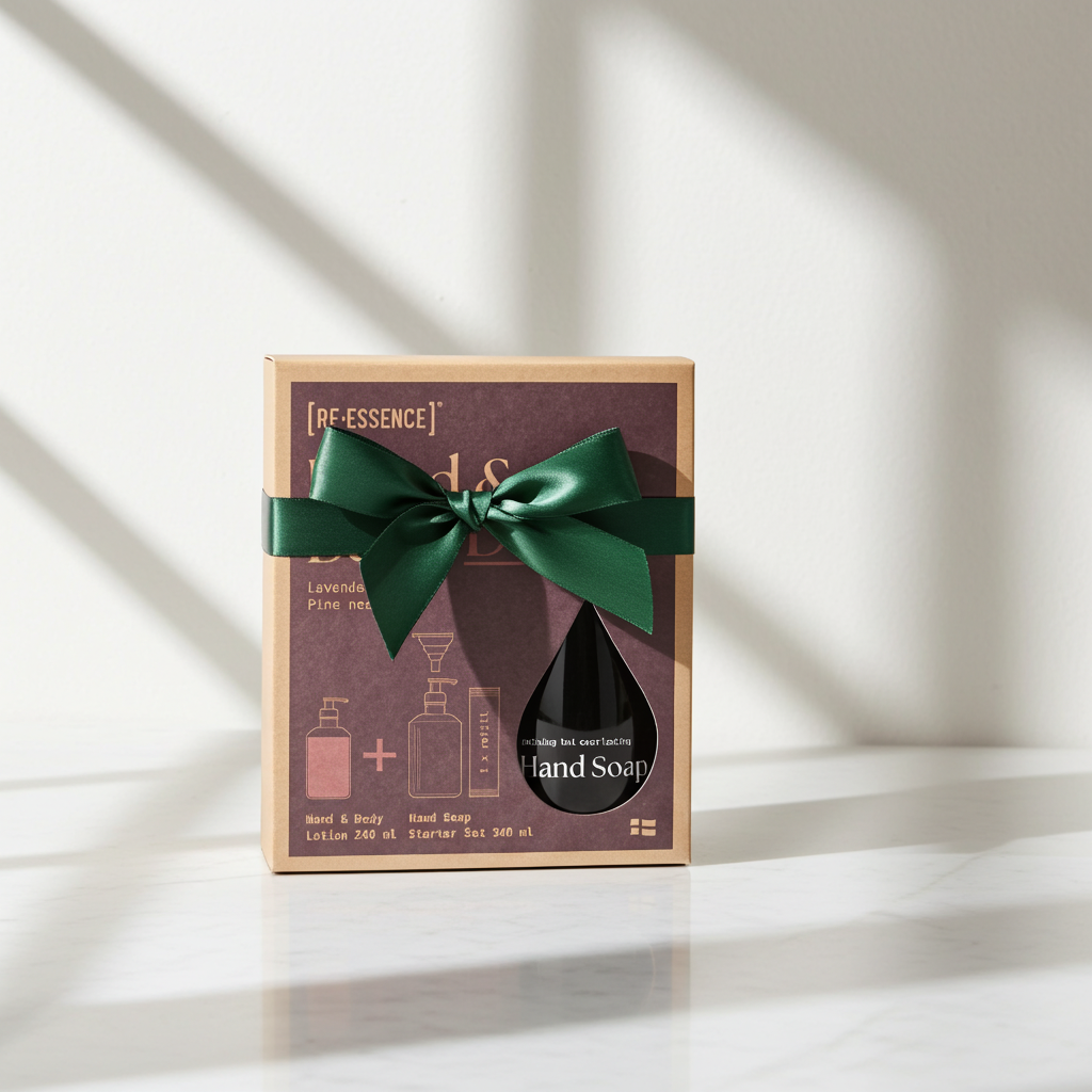 GAVESÆT DUO HÅNDSÆBE + LOTION LAVENDEL/FYRRENÅL