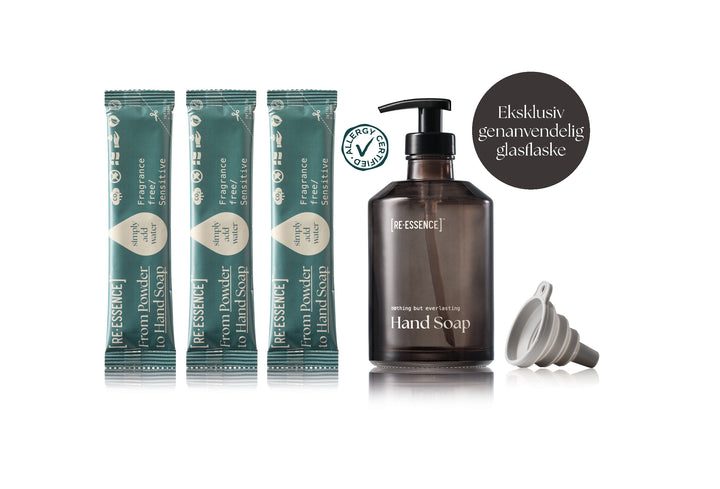 HAND SOAP STARTER SET FRAGRANCE FREE/SENSITIVE (SMALL)