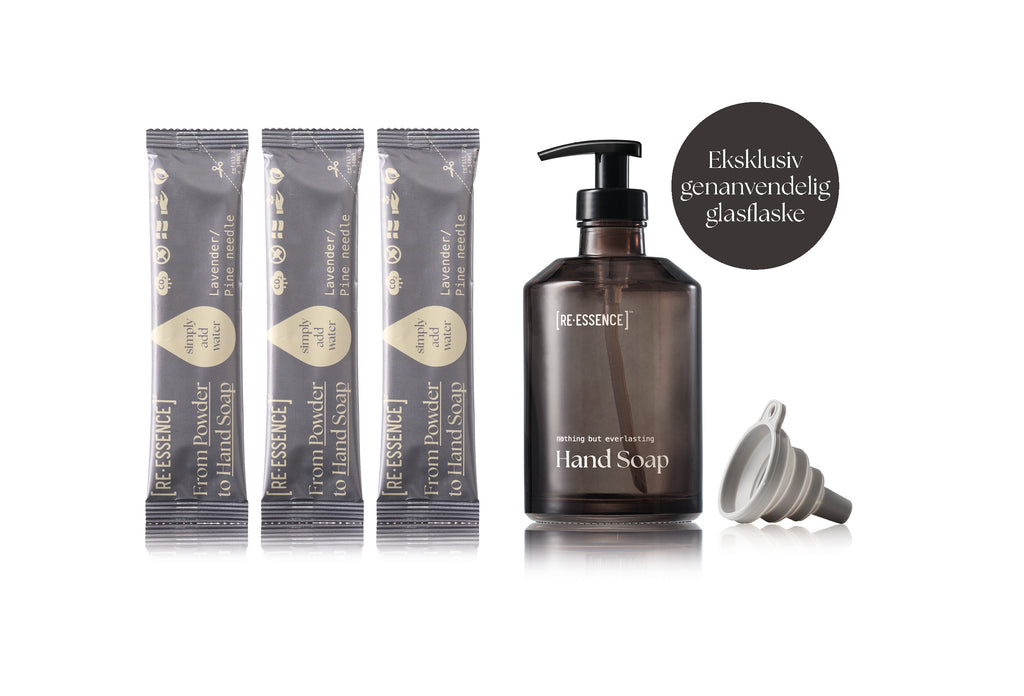 HAND SOAP STARTER SET LAVENDER/PINE NEEDLE (SMALL) – Reessencecare